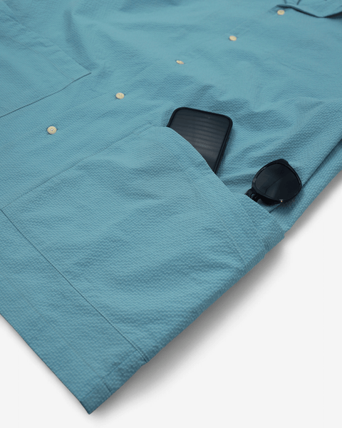 WORKWARE shirt SEERSUCKER SS SHIRT #580