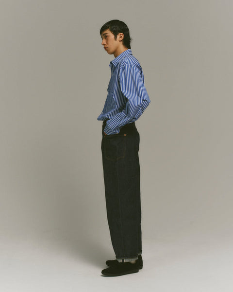 WORKWARE pants SELVEDGE DENIM CARPENTER WIDE JEANS #651