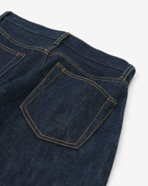 WORKWARE pants SELVEDGE DENIM WEEKEND WIDE JEANS #497