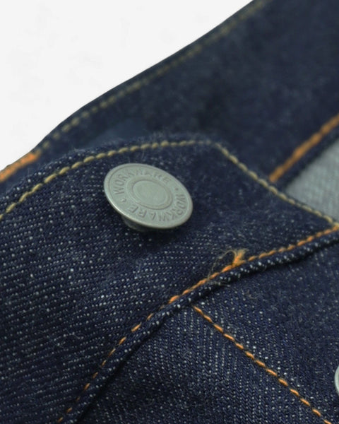 WORKWARE pants SELVEDGE DENIM WEEKEND WIDE JEANS #497