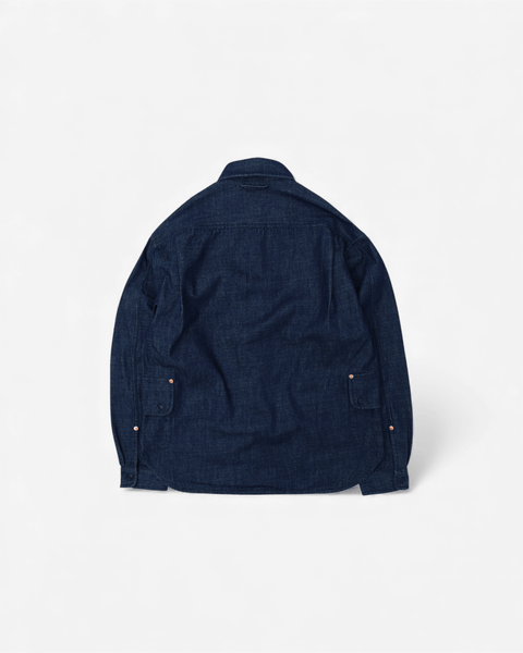 WORKWARE shirt SLUB DENIM SHIRT #704