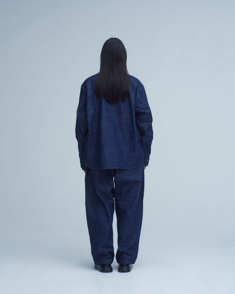 WORKWARE pants SLUB DENIM UTILITY PANTS #707