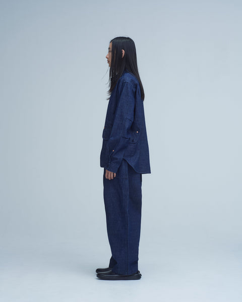 WORKWARE pants SLUB DENIM UTILITY PANTS #707