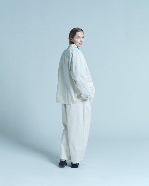 WORKWARE pants SOFT WASHED HBT UNISEX BALLOON PANTS #444