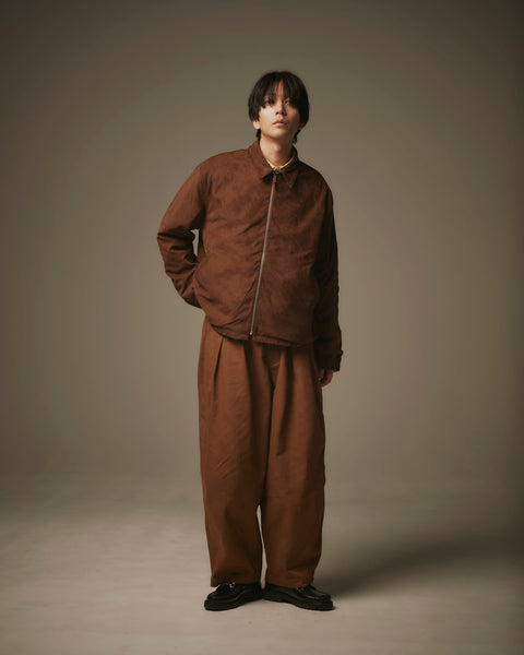 WORKWARE pants SOFT WASHED HBT UNISEX BALLOON PANTS #444