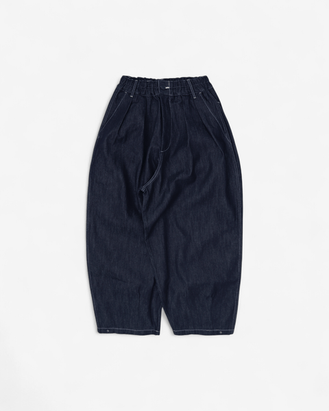 WORKWARE pants DENIM / SMALL (W24" - W32") UNISEX BALLOON PANTS #444