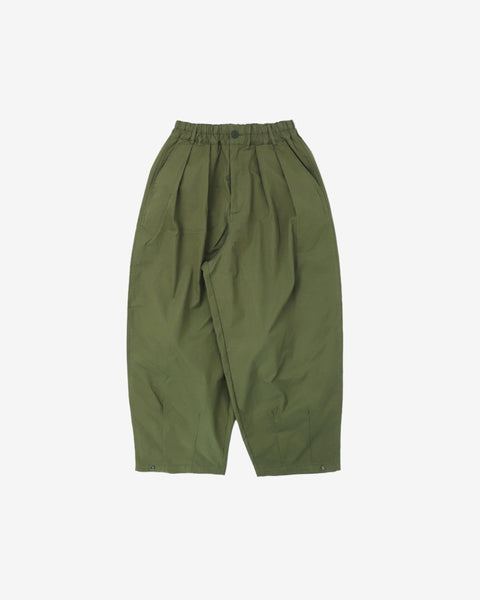 WORKWARE pants GREEN / SMALL (W24" - W32") UNISEX BALLOON PANTS LIGHT #444