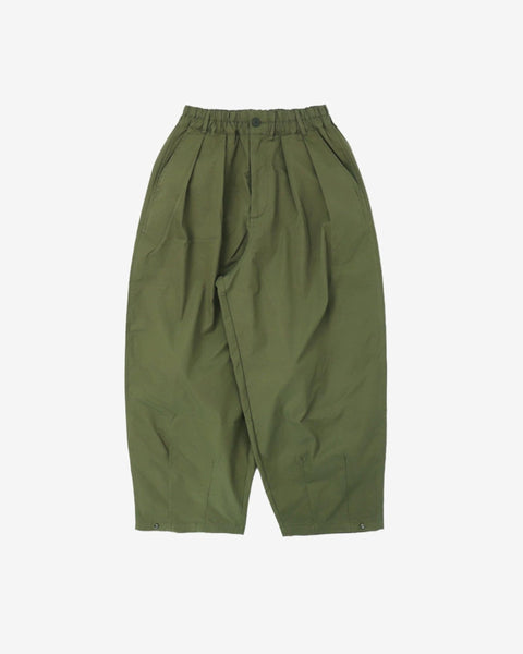 WORKWARE pants GREEN / SMALL (W24" - W32") UNISEX BALLOON PANTS LIGHT #444