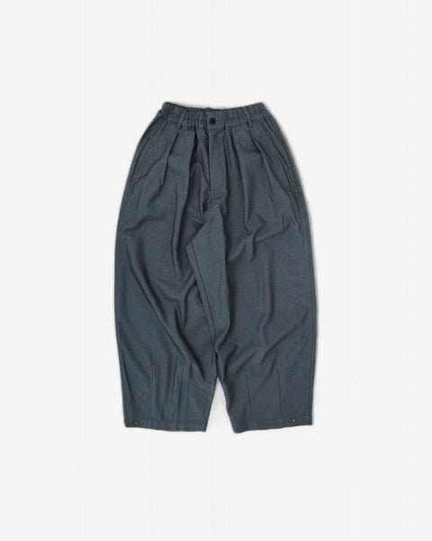 WORKWARE pants GREY / SMALL (W24" - W32") UNISEX BALLOON SALARY SLACKS #444