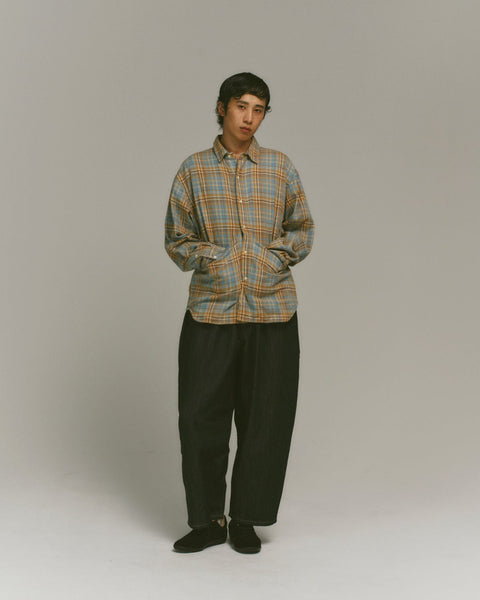 WORKWARE pants UNISEX DENIM BALLOON JEANS #451