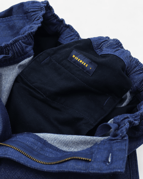 WORKWARE shorts WASHED DENIM SHORTS #653