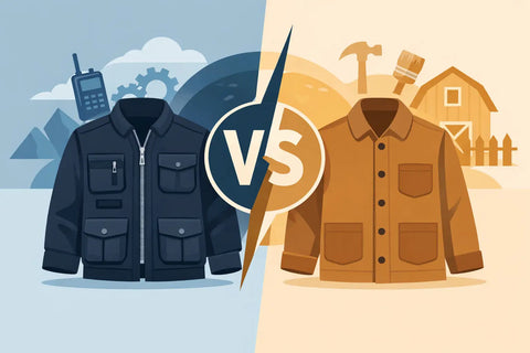 Utility Jacket vs Chore Coat: Key Differences