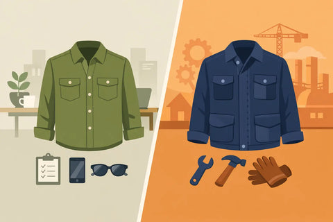 Overshirt vs Work Jacket: Choose by Function