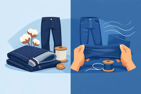 Selvedge Denim vs Stretch Denim