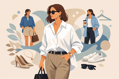 How to Dress Oversized Shirting With Intent