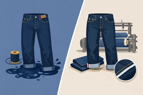 Raw Denim vs Selvedge, Clearly Explained