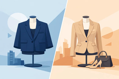 Boxy Jacket vs Fitted Jacket