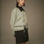 MRS.WORKWARE SUEDE BALLOON MINI SKIRT #754