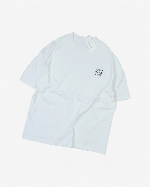 AWS t-shirt AWS HEAVY WEIGHT POCKET T-SHIRT - KATAKANA