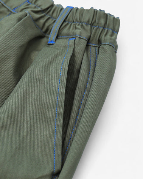 WORKWARE pants CONTRAST STITCH UNISEX BALLOON PANTS #444