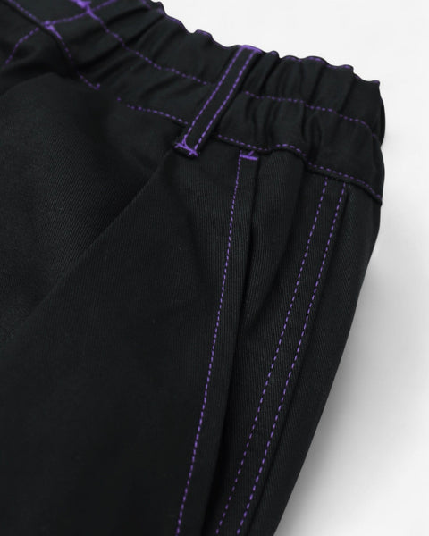 WORKWARE pants CONTRAST STITCH UNISEX BALLOON PANTS #444