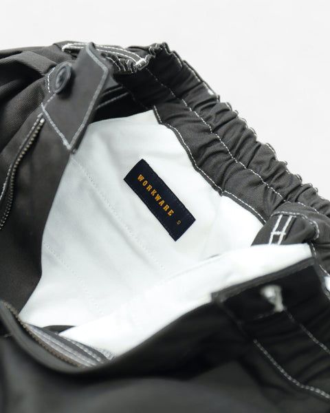 WORKWARE pants CONTRAST STITCH UNISEX BALLOON PANTS #444