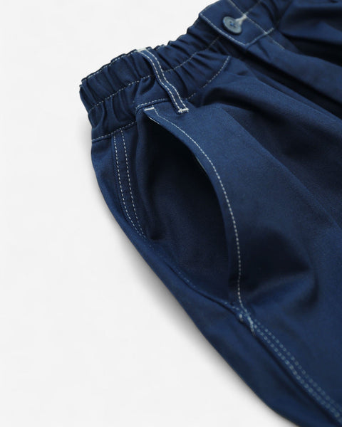 WORKWARE pants CONTRAST STITCH UNISEX BALLOON PANTS #444