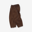WORKWARE pants BROWN x SAPPHIRE / SMALL (W24" - W32") CONTRAST STITCH UNISEX BALLOON PANTS #444