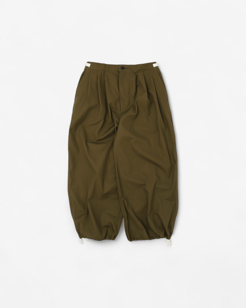 WORKWARE pants BROWN / SMALL (W28" - W32") COTTON TWILL SURPLUS PANTS #728