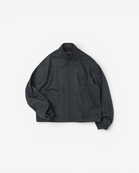 WORKWARE jackets HEATHER GREY / MEDIUM CROPPED ZIP PARKA #750