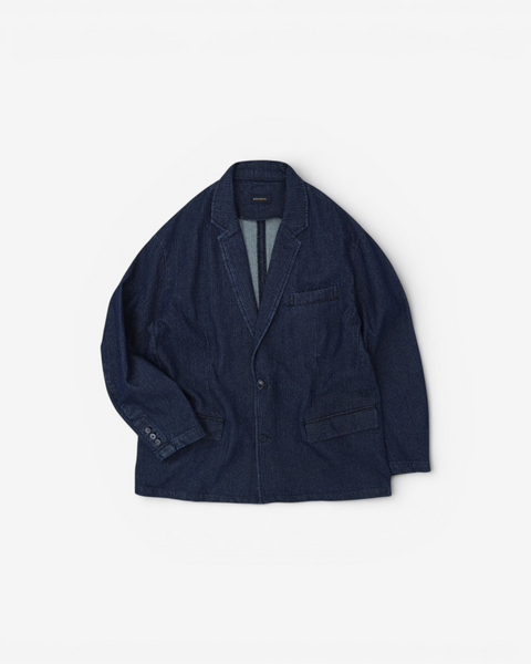 WASHED DENIM BLAZER #761
