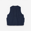 WASHED DENIM HUNTING VEST #733