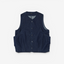WASHED DENIM HUNTING VEST #733