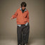 WORKWARE shirt HALF ZIP SHIRT #755