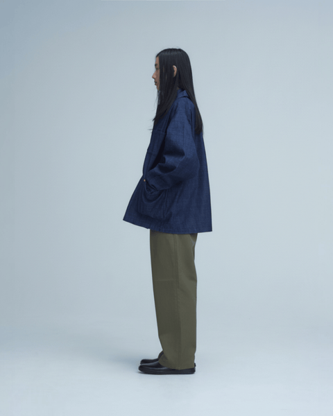 WORKWARE pants HERRINGBONE UTILITY PANTS #707