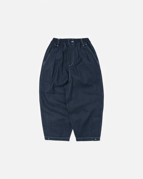 WORKWARE pants DENIM / SMALL (W24" - W32") KIDS UNISEX BALLOON PANTS #745