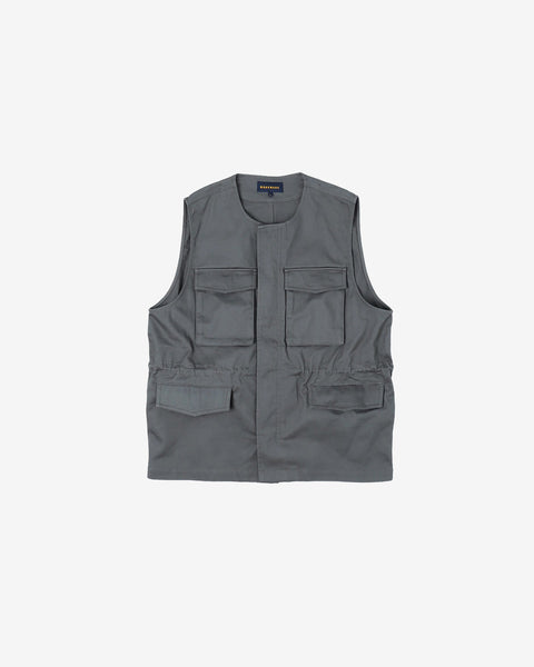 WORKWARE HC CO jackets GREY / SMALL M65 VEST #610