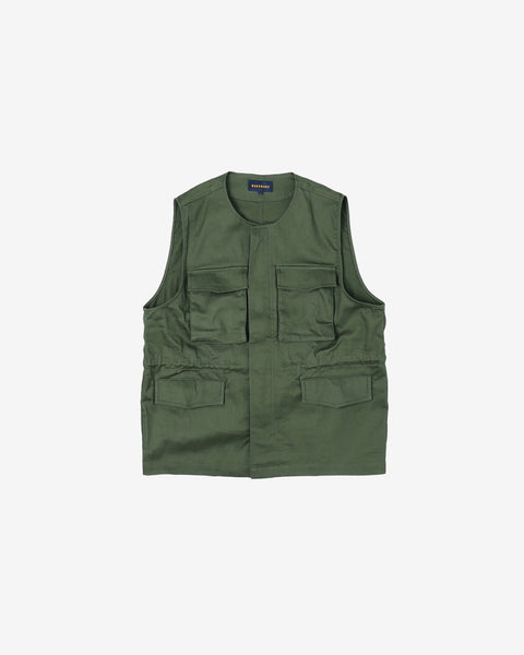 WORKWARE HC CO jackets GREEN / SMALL M65 VEST #610