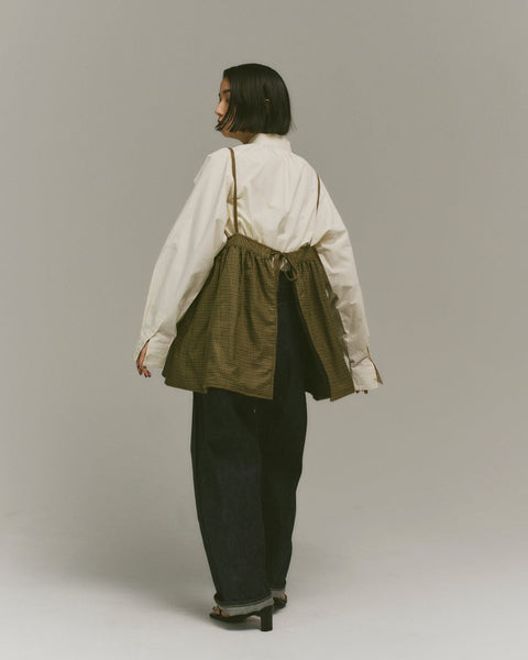 mrs.workware tops MRS.WORKWARE BOWTIE SHIRT #743