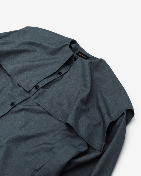 mrs.workware shirt MRS.WORKWARE CAPE SHIRT #760
