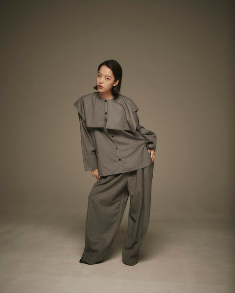 mrs.workware shirt MRS.WORKWARE CAPE SHIRT #760