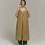 mrs.workware one-pieces KHAKI / ONE SIZE MRS.WORKWARE CHECKS UNIFORM DRESS #393