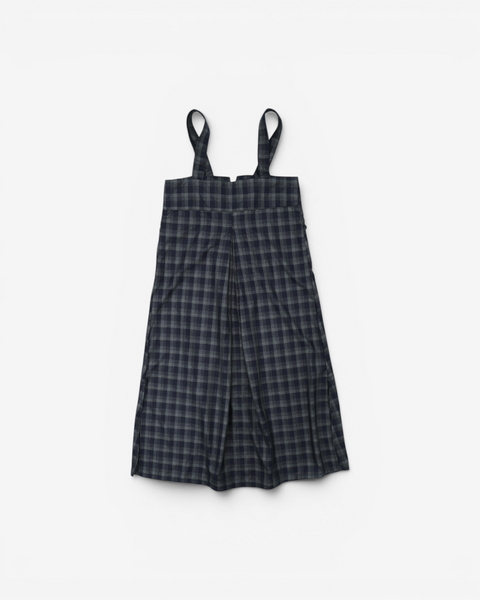mrs.workware one-pieces MRS.WORKWARE CHECKS UNIFORM DRESS #393