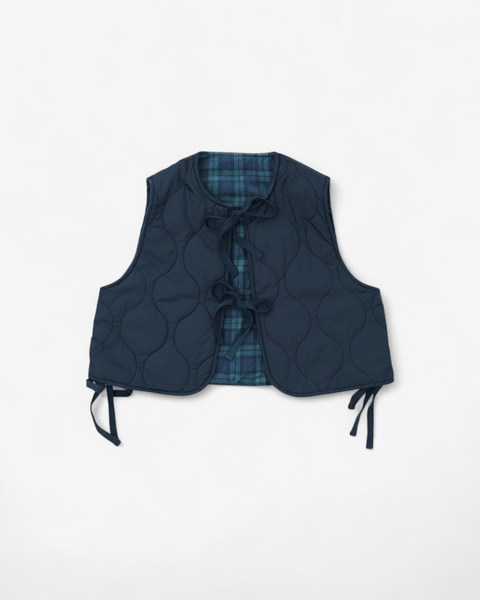 mrs.workware jackets MRS.WORKWARE REVERSIBLE LINER SHORT VEST #612