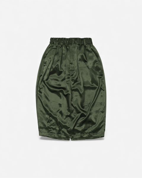 mrs.workware skirts MRS.WORKWARE SATIN BALLOON SKIRT #575
