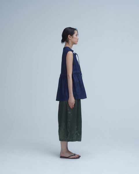 mrs.workware skirts MRS.WORKWARE SATIN BALLOON SKIRT #575