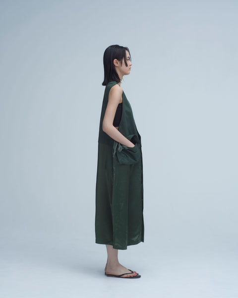 mrs.workware one-pieces MRS.WORKWARE SATIN FIELD ONE PIECE #616