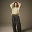 mrs.workware shirt MRS.WORKWARE SHIRRED SLEEVE SHIRT #751