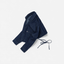 mrs.workware shirt DENIM / ONE SIZE MRS.WORKWARE SLUB DENIM CROPPED SHIRT #686
