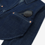 mrs.workware shirt DENIM / ONE SIZE MRS.WORKWARE SLUB DENIM CROPPED SHIRT #686